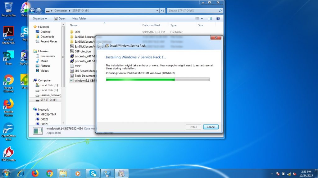 Cara Mudah Update Offline Service Pack Windows 7